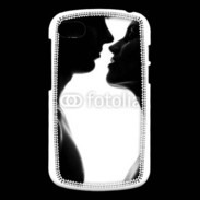 Coque Blackberry Q10 Couple d'amoureux en noir et blanc