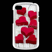 Coque Blackberry Q10 Coeur en bois