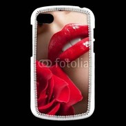 Coque Blackberry Q10 Bouche et rose glamour