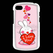 Coque Blackberry Q10 I love you Bunny