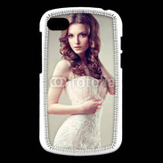 Coque Blackberry Q10 Jolie femme style poupée porcelaine