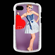 Coque Blackberry Q10 femme glamour coeur style betty boop