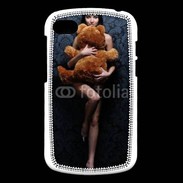 Coque Blackberry Q10 Femme glamour câlin nounours