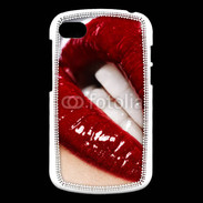 Coque Blackberry Q10 Bouche fatale rouge