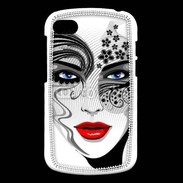 Coque Blackberry Q10 Visage glamour en dessin 500