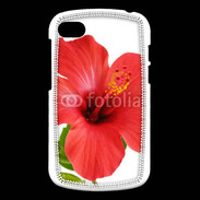 Coque Blackberry Q10 Hibiscus rouge