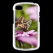 Coque Blackberry Q10 Fleur et papillon
