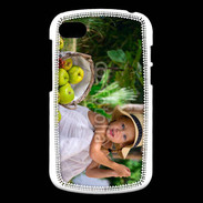 Coque Blackberry Q10 Petite fille avec panier de pommes
