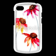 Coque Blackberry Q10 Belles fleurs en peinture