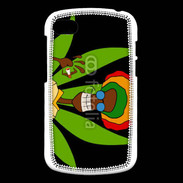 Coque Blackberry Q10 Portrait abstrait de Rasta