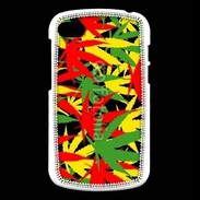 Coque Blackberry Q10 Fond de cannabis coloré