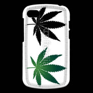 Coque Blackberry Q10 Double feuilles de cannabis