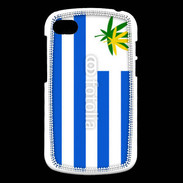 Coque Blackberry Q10 Drapeau Uruguay cannabis 2