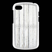 Coque Blackberry Q10 Aspect bois blanc vieilli