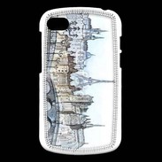 Coque Blackberry Q10 Vintage Paris en dessin 2