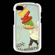 Coque Blackberry Q10 Hamburger vintage