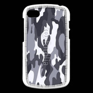 Coque Blackberry Q10 Camouflage gris et blanc