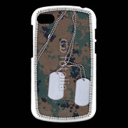 Coque Blackberry Q10 plaque d'identité soldat américain
