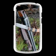 Coque Blackberry Q10 Fusil de chasse et couteau 2