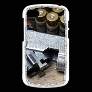Coque Blackberry Q10 Vintage fusil et cartouche