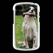 Coque Blackberry Q10 setter anglais avec bécasse
