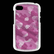 Coque Blackberry Q10 Camouflage rose