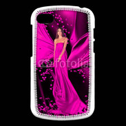 Coque Blackberry Q10 Mode robe longue fushia