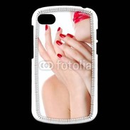Coque Blackberry Q10 Sexy et glamour bouche rouge à lèvre et vernis à ongles rouges