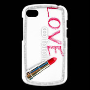 Coque Blackberry Q10 Love avec rouge à lèvres
