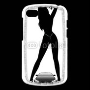 Coque Blackberry Q10 Silhouette sexy avec voiture