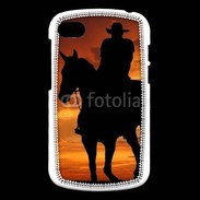 Coque Blackberry Q10 Silhouette de cowboy