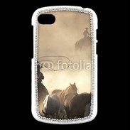 Coque Blackberry Q10 Cowboys et chevaux