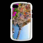 Coque Blackberry Q10 Cote italienne fleurie