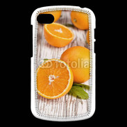 Coque Blackberry Q10 Belles oranges sur fond en bois