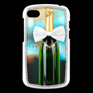 Coque Blackberry Q10 Bouteille de champagne avec noeud