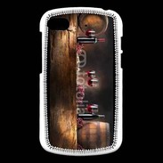 Coque Blackberry Q10 Vin rouge et tonneaux