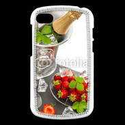 Coque Blackberry Q10 Champagne et fraises