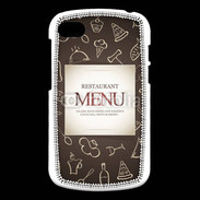 Coque Blackberry Q10 Menu