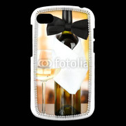 Coque Blackberry Q10 Vin blanc et noeud papillon