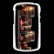 Coque Blackberry Q10 Vin rouge et tonneaux 2