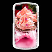 Coque Blackberry Q10 Cupcake et ruban rose