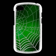 Coque Blackberry Q10 Toile d'araignée verte