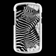 Coque Blackberry Q10 Zèbre en noir et blanc