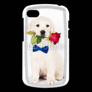 Coque Blackberry Q10 Chiot gentleman