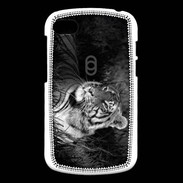 Coque Blackberry Q10 Tigre du Bengale en noir et blanc