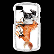 Coque Blackberry Q10 Trio de chevaux