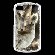 Coque Blackberry Q10 Ours blanc en colère