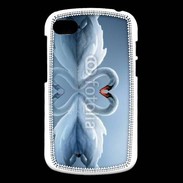 Coque Blackberry Q10 Couple de Cygnes
