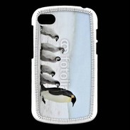 Coque Blackberry Q10 Famille de Pingouin Empereur