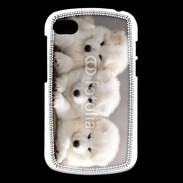 Coque Blackberry Q10 Chiot japonais blanc